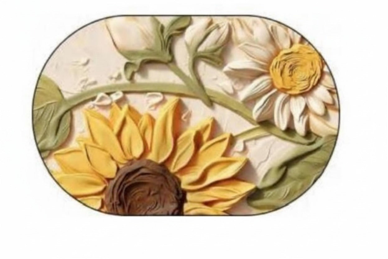 Modern Floor Mat | 40x60cm | 2.5mm Thickness - #1038