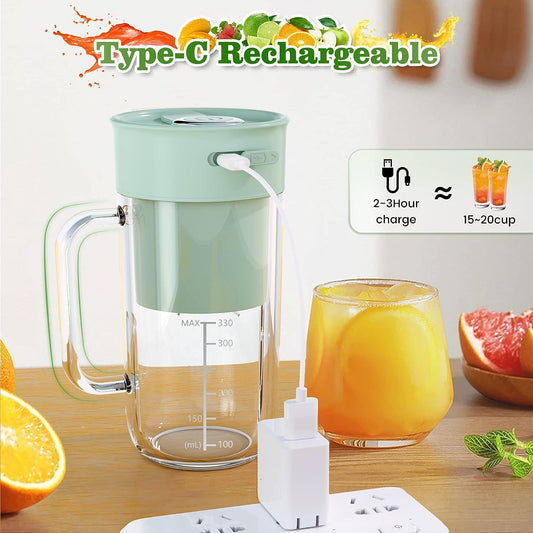 Electric Straw Juicer Machine | USB Rechargeable Portable Fruit & Juice Maker