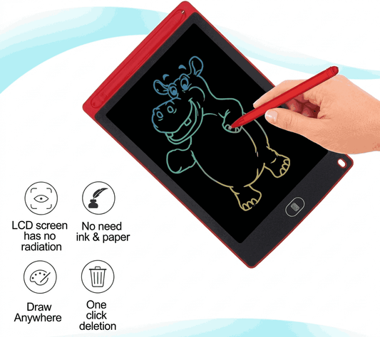 8.5 inch LCD writing tablet digital drawing board for kids reusable doodle pad electronic writing board for notes and learning Aalaa Shop