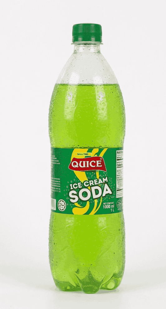 Quice Ice Cream Soda Carbonated Soft Drink Refreshing