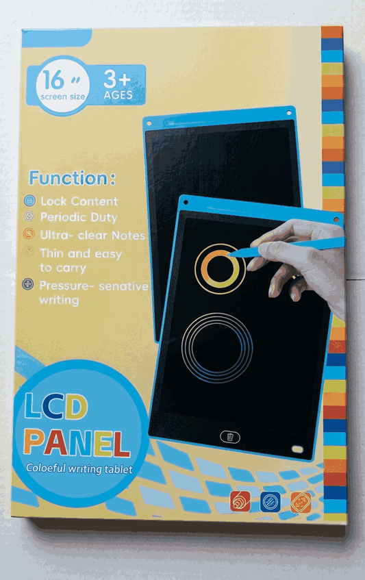 16 inch LCD writing tablet color drawing pad reusable digital doodle board for kids learning drawing tablet Gharsaman