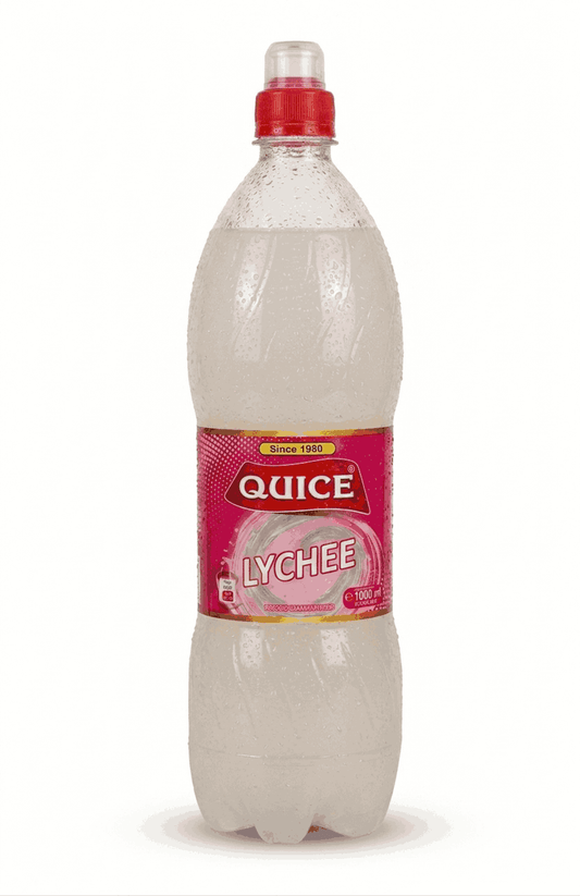 Quice Lychee Carbonated Soft Drink Refreshing Fizzy Soda