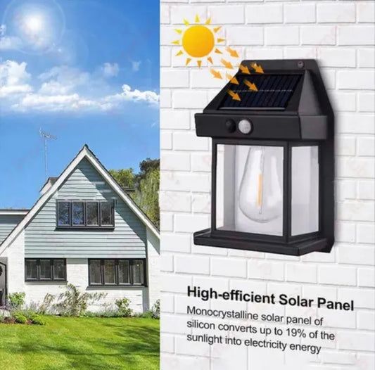 Outdoor LED solar wall lamp waterproof up down light garden balcony patio exterior wall lighting solar powered lamp Aalaa Shop
