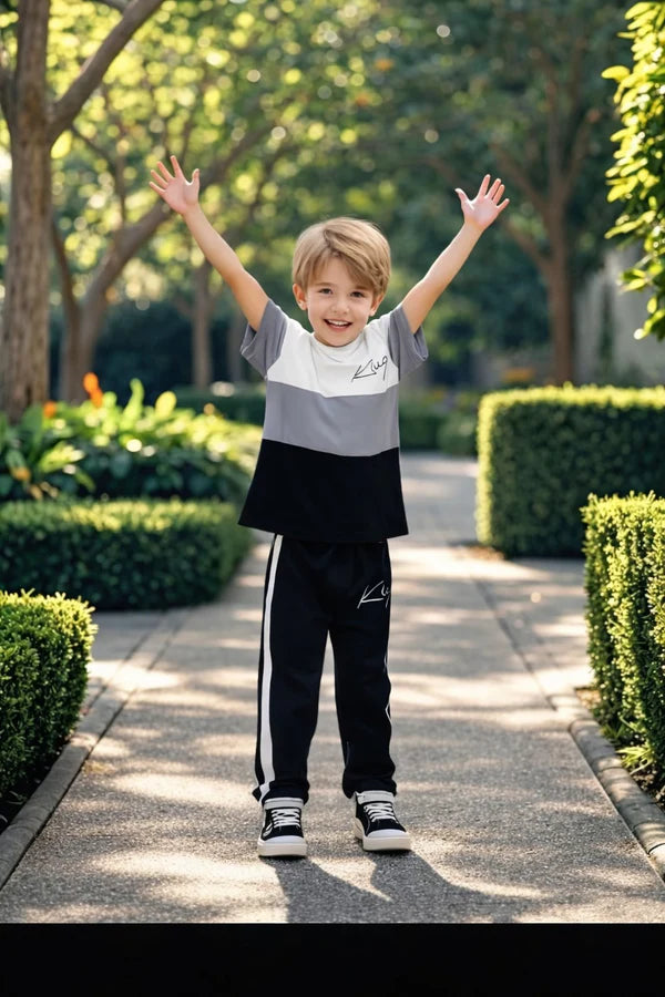 kivq printed kids night suit pajama set comfortable sleepwear Gharsaman