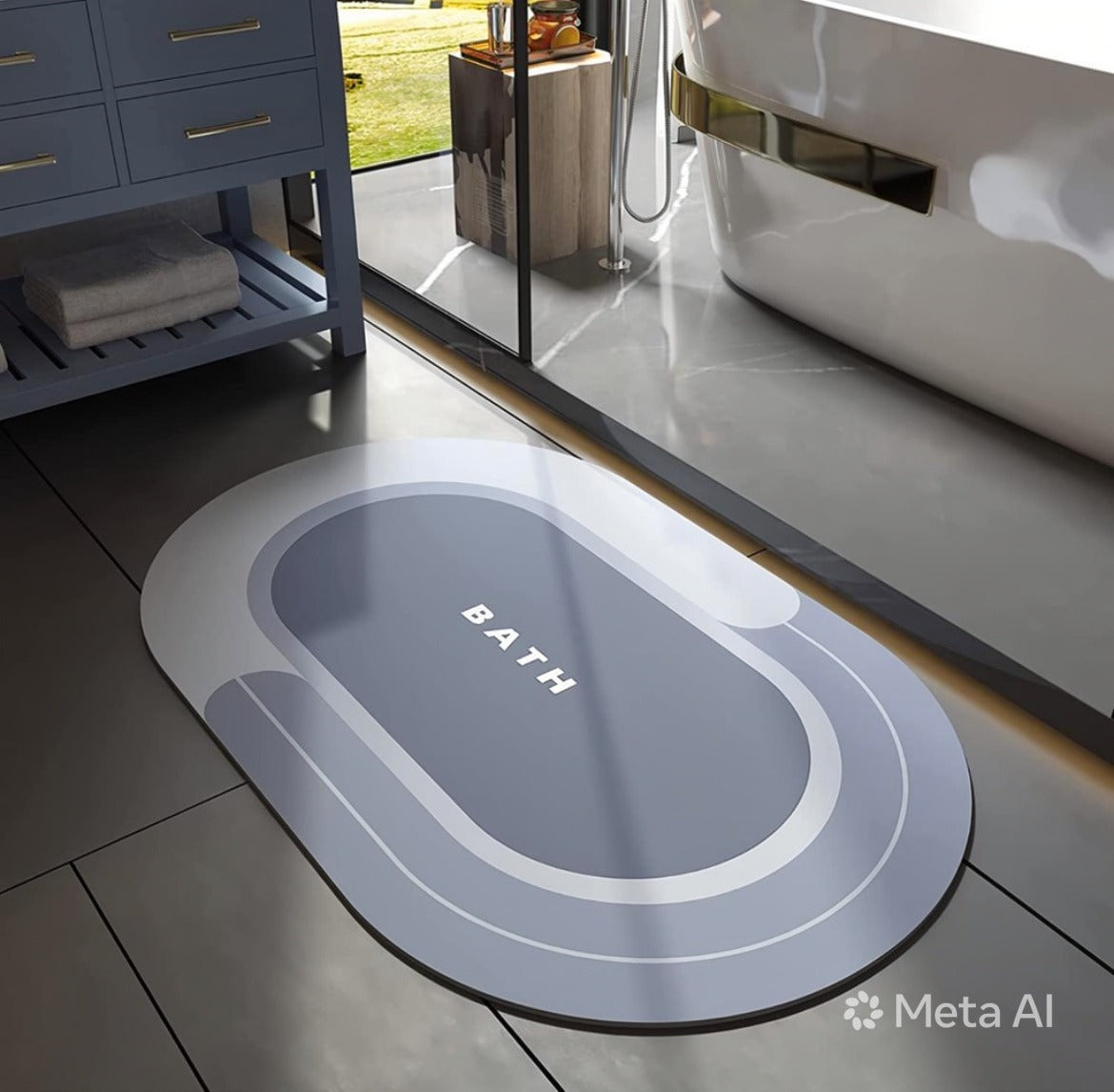 Modern Floor Mat | 40x60cm | 2.5mm Thickness - #1017