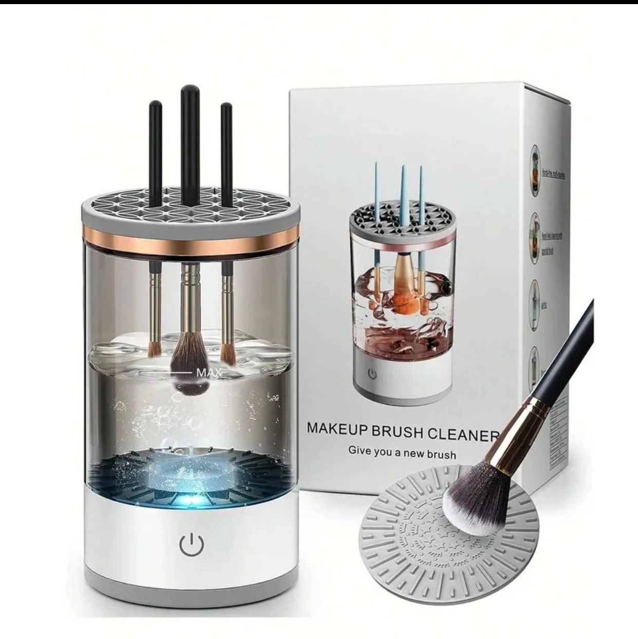 Makeup Brush Cleaner | Automatic Electric Makeup Brush Washing & Cleaning Tool