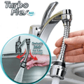 Turbo Flex 360 Flexible Faucet Sprayer | Swivel Sink Tap Extender for Kitchen &amp; Bathroom