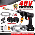 Cordless High Pressure Water Spray Gun | Portable Rechargeable Sprayer