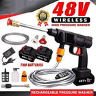 Cordless High Pressure Water Spray Gun | Portable Rechargeable Sprayer