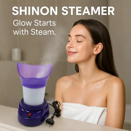 2 in 1 facial steamer steam inhaler for deep pore cleansing skincare steam therapy sinus relief beauty device Aalaa Shop