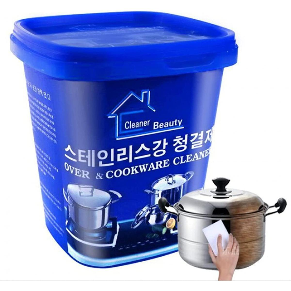 Heavy Duty Cookware Cleaner | Powerful Kitchen Stain & Grease Remover