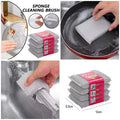 4Pcs Silver Wire Cleaning Sponge for Kitchen & Cookware