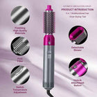 5 in 1 hot air hair styler dryer brush multi styling hair tool for straightening curling drying salon style hair Aalaa Shop