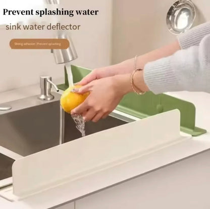 Sink Splash Guard | Silicone Kitchen Sink Water Splash Protector