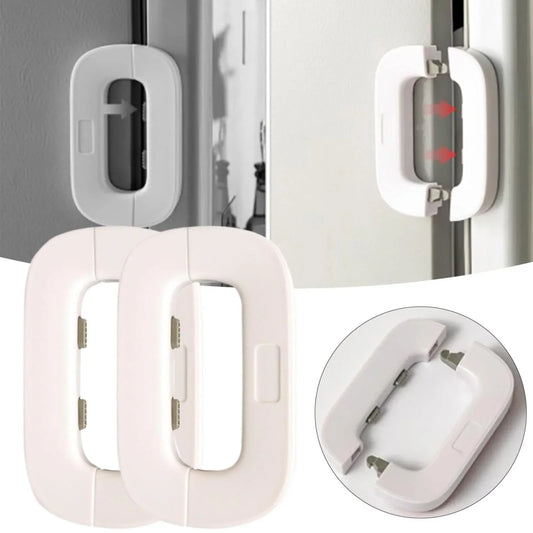 Refrigerator Child Safety Lock | Two-Finger Opening Fridge Door Lock