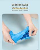 Silicone Ice Cube Trays  with Lids | Multicolor Honeycomb Ice Mold
