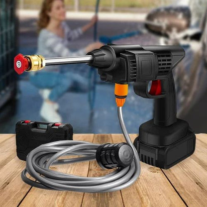 Cordless High Pressure Water Spray Gun | Portable Rechargeable Sprayer