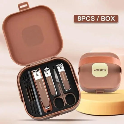 Professional Manicure Kit | Nail Clippers, Nail File &amp; Grooming Set for Men & Women