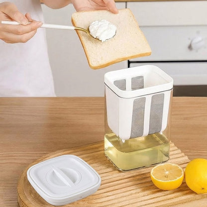 Premium Greek Yogurt Strainer Container | Whey Separator 1100ml