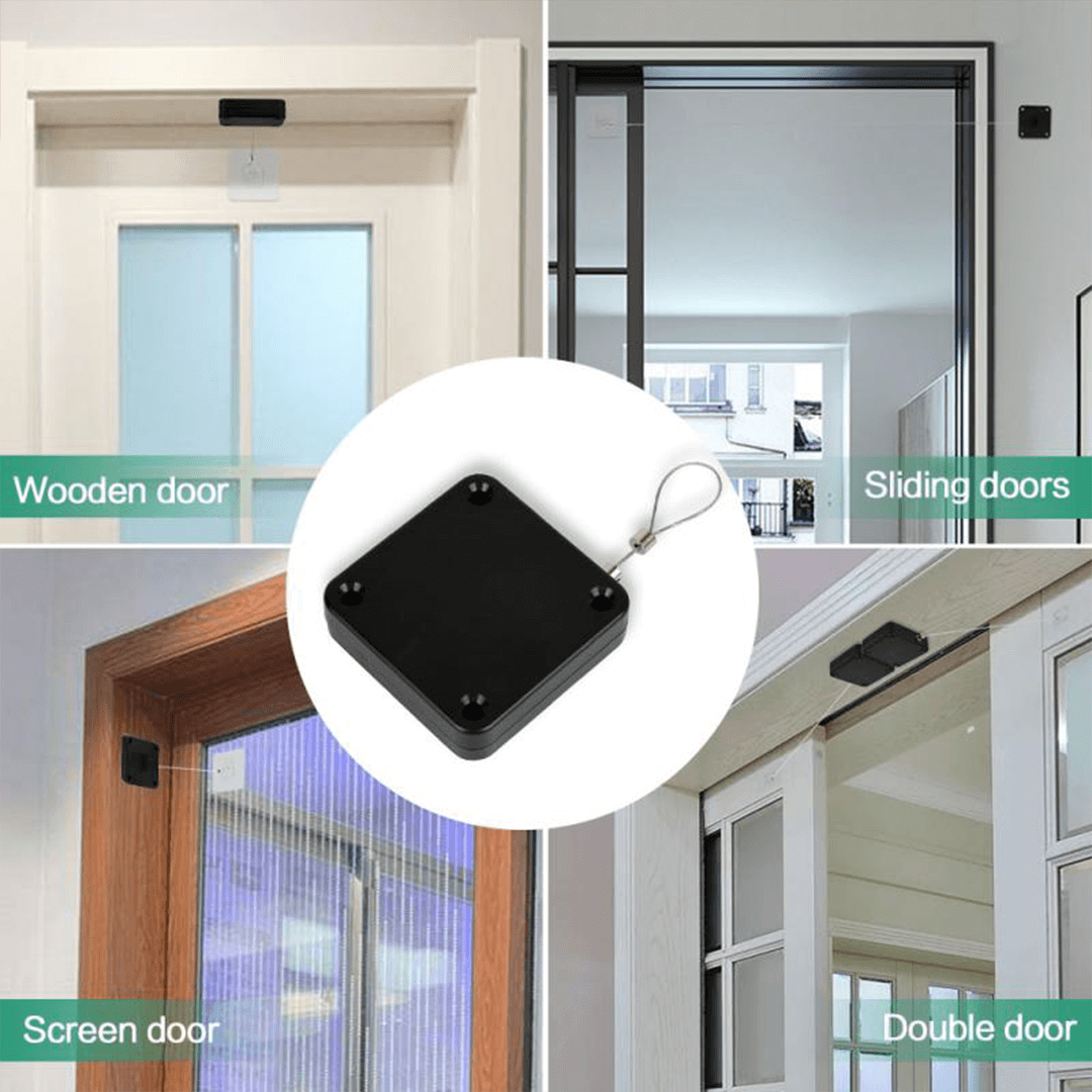 Multifunctional Automatic Door Closer | Punch-Free Door Closer