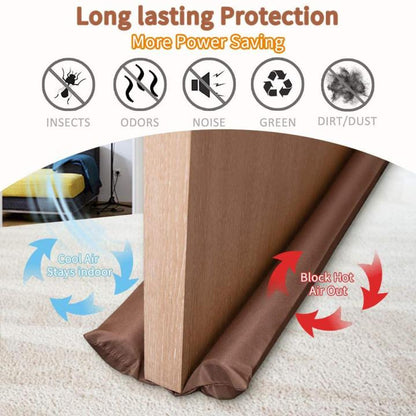 Door Draft Stopper | Under Door Seal Strip for Dust, Air & Noise Protection