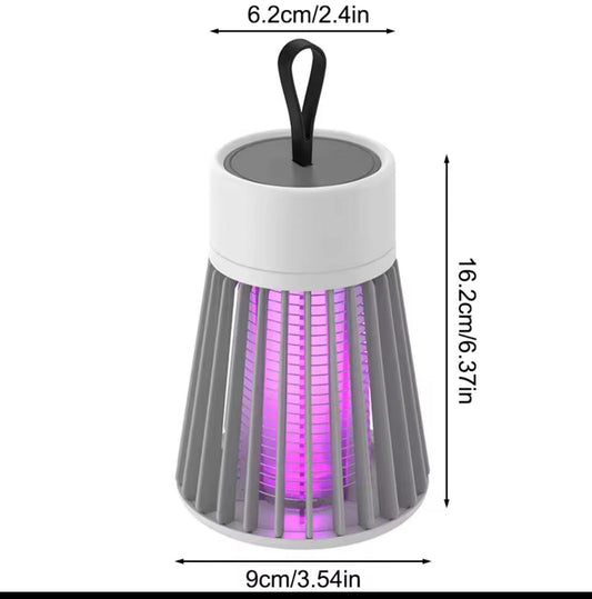360° Umbrella Mosquito Killer Lamp | USB Electric Insect Trap with Stand & Hanging Options