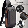 Anti-Theft Crossbody Bag | Waterproof Sling Bag with USB Charging Port