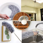 Foldable Cleaning Grey Duster | Adjustable Microfiber Dust Cleaning Brush