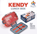 KENDY Lunch Box with Partition & Spoon
