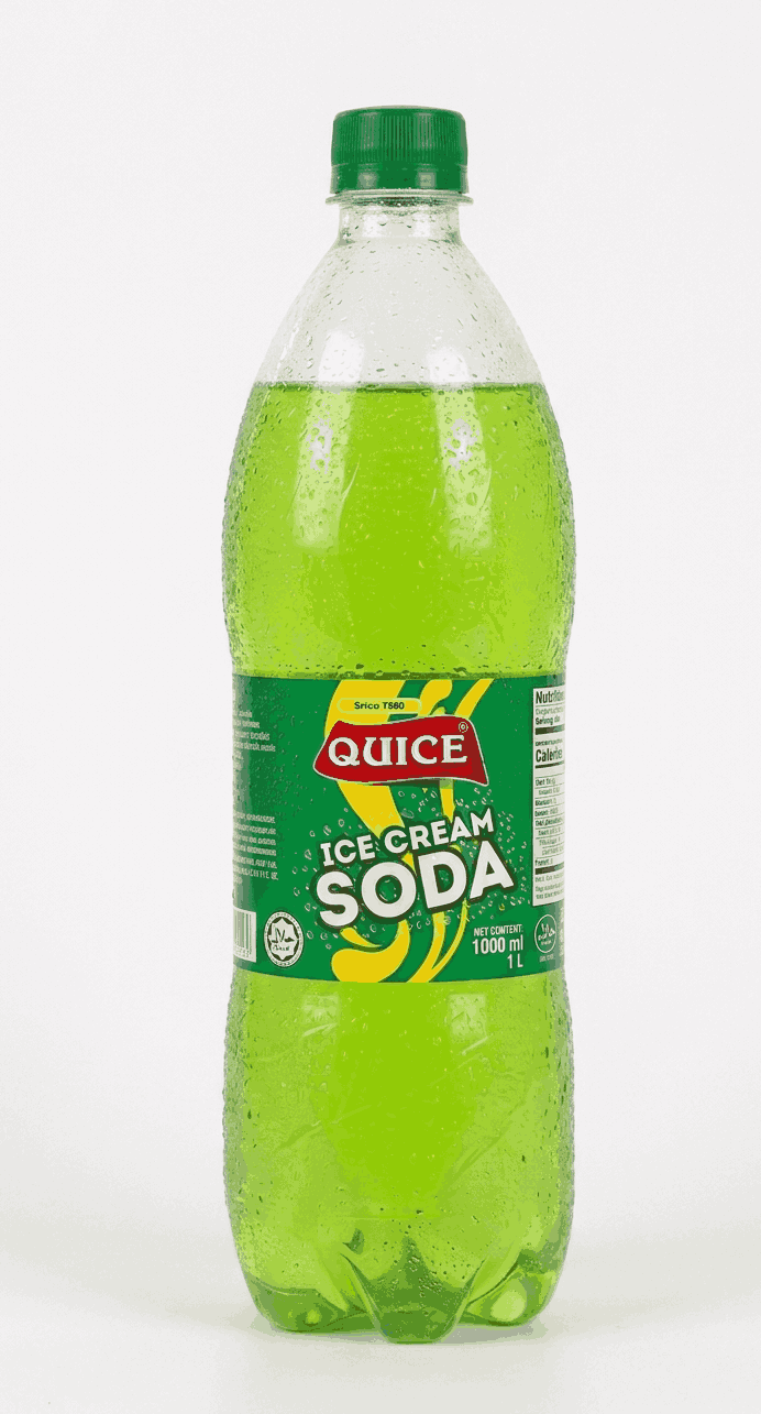 Quice Ice Cream Soda Carbonated Soft Drink Refreshing