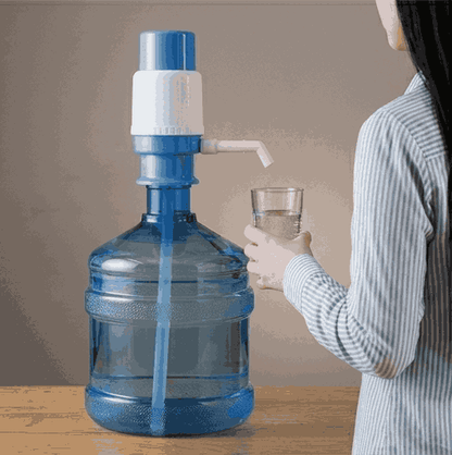 Manual water bottle pump dispenser for 19L and 20L bottles hand press drinking water pump for home office Aalaa Shop