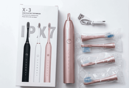 Ultrasonic Sonic Electric Toothbrush USB Rechargeable Smart