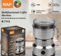 RAF R-7113 Electric Coffee & Spice Grinder