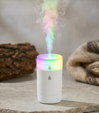 colorful horse racing LED car aroma diffuser USB humidifier portable car fragrance mist humidifier air freshener LED car accessory Gharsaman