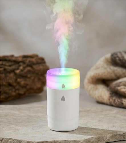 colorful horse racing LED car aroma diffuser USB humidifier portable car fragrance mist humidifier air freshener LED car accessory Gharsaman