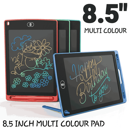 8.5 inch LCD writing tablet digital drawing board for kids reusable doodle pad electronic writing board for notes and learning Aalaa Shop