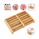 Wooden Foot Massager Roller | Acupressure Foot Massage Tool Pakistan