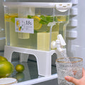 3.5L Refrigerator Beverage Dispenser | Compact Fridge Drink & Water Storage Container