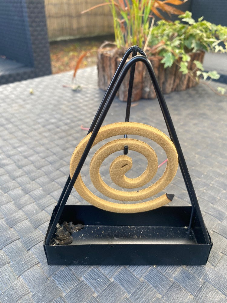 Triangle Mosquito Coil Stand Wax Melt Burner