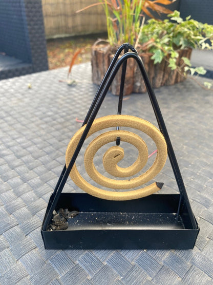 Triangle Mosquito Coil Stand Wax Melt Burner