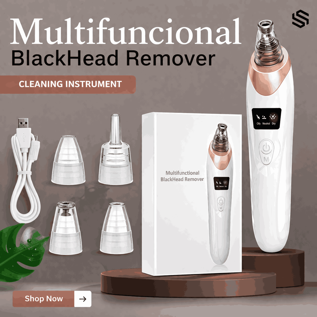This device offers professional-level pore cleaning at home, helping you achieve clearer and healthier skin without expensive salon treatments.