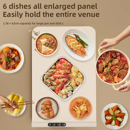 Silicone Electric Food Warmer Mat | Portable Food Heating Pad