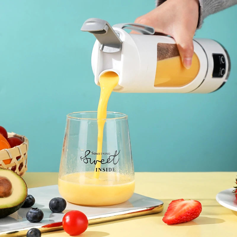 450ml Portable Juicing Cup | Premium Rechargeable Mini Blender