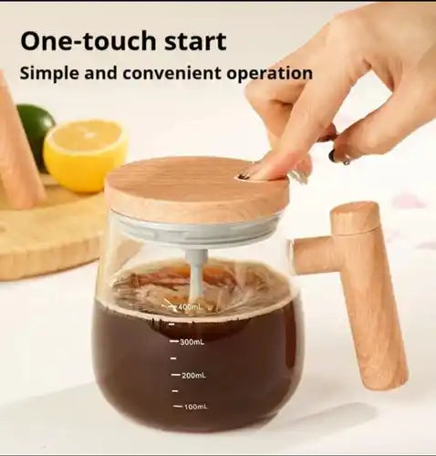Self stirring electric coffee mug auto mix stainless steel smart cup for coffee tea portable automatic mixing mug Aalaa Shop