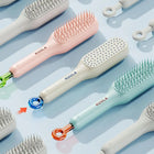 telescopic self cleaning hair brush anti static detangling brush for smooth hair scalp massage hair care tool Aalaa Shop