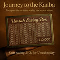 Umrah Saving Box | Islamic Money Saving Box for Umrah & Hajj Fund