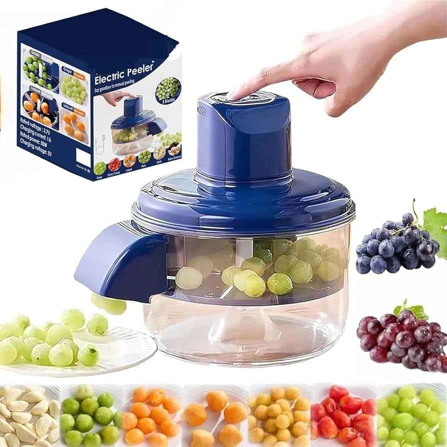Electric vegetable and fruit peeler machine premium motor automatic kitchen peeling tool Aalaa Shop