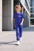 Kids Boys KING Minimalist Stripe Graphic T-Shirt