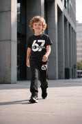 Boys Six Seven Urban Graphic Streetwear T-Shirt