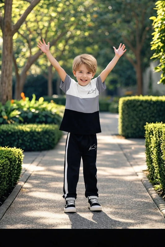 kivq printed kids night suit pajama set comfortable sleepwear Gharsaman